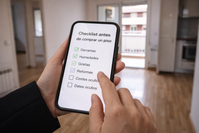 Checklist alquiler o compra vivienda