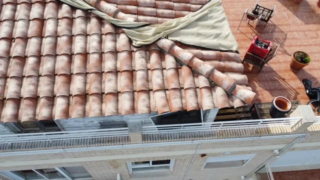 Inspección Visual con Dron para Patologías en Edificios